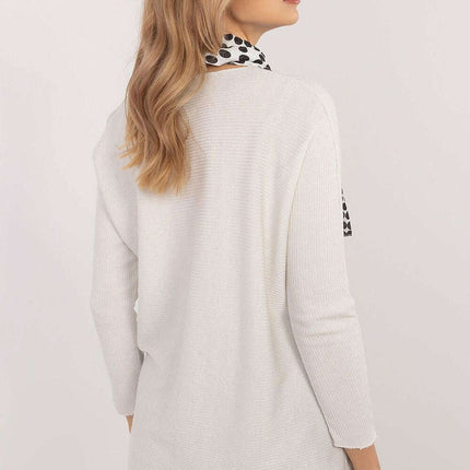 Jumper Model 202904 Elegant Womens Sweater Shiny Thread - Très Elite