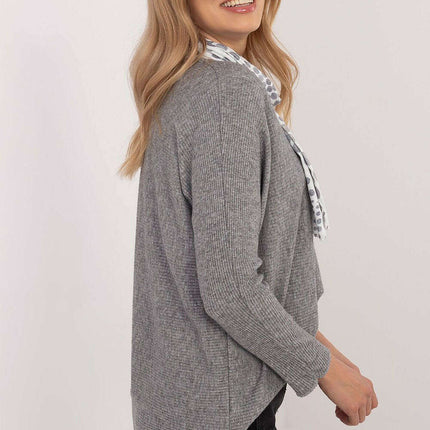 Jumper Model 202904 Elegant Womens Sweater Shiny Thread - Très Elite