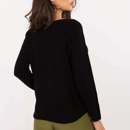 Jumper Model 216670 Black Women Viscose Blend Sweater - Très Elite