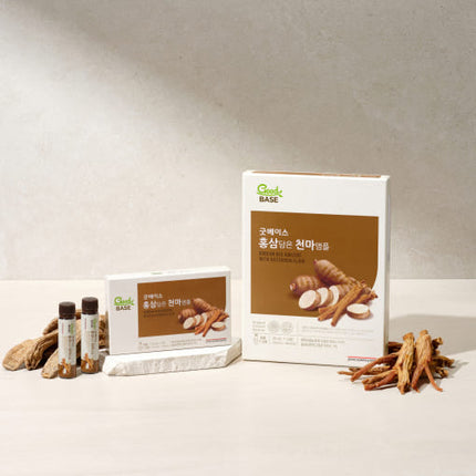 Jung Kwan Jang Goodbase Korean Red Ginseng With Cheonma Ampoule 25ml 14ea - Très Elite