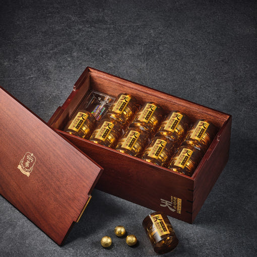 CheongKwanJang Hwang Jin Dan Red Ginseng Pills 4g 20 Count Deer Antler Bone - Très Elite
