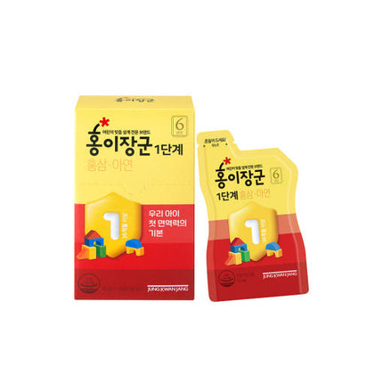 Jung Kwan Jang Kid Tonic Step 1 For Ages 3 To 4 Fifteen Milliliters 30 Count - Très Elite