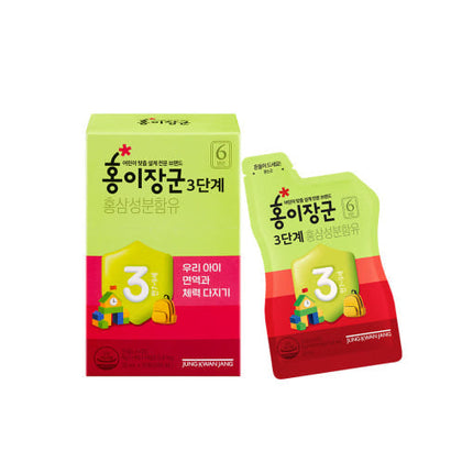 Jung Kwan Jang Kid Tonic Step 3 Ages 8-10 Korean Red Ginseng 20ml x 30 Bottles - Très Elite