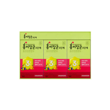 Jung Kwan Jang Kid Tonic Step 3 Ages 8-10 Korean Red Ginseng 20ml x 30 Bottles - Très Elite