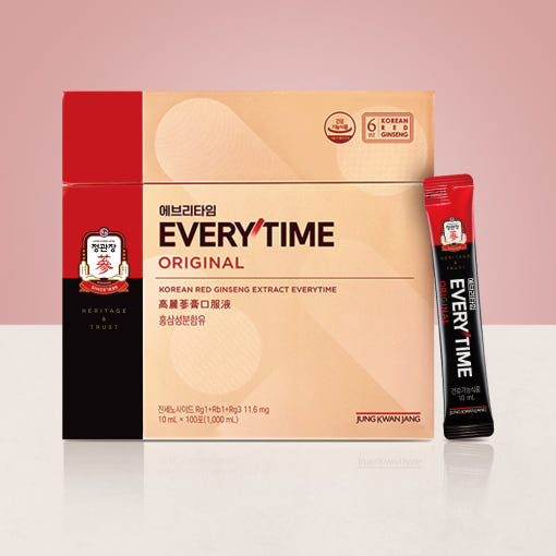 [Jung Kwan Jang] Korean Red Ginseng EveryTime 10mg*100Packs- Très Elite- Très Elite