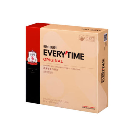 Jung Kwan Jang Korean Red Ginseng EveryTime Sticks 10mg 30 Packs Caffeine Free - Très Elite