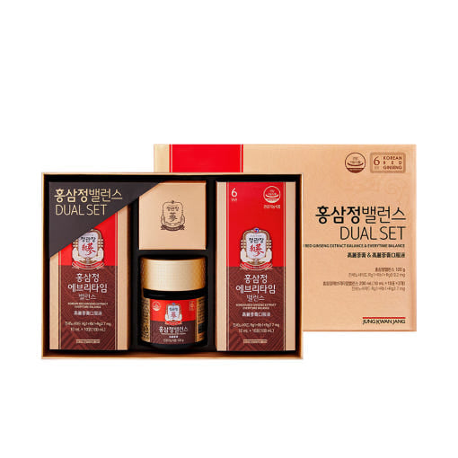 Jung Kwan Jang Korean Red Ginseng Extract Balance Dual Set - Très Elite