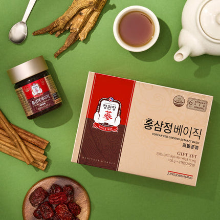 Jung Kwan Jang Korean Red Ginseng Extract Basic 100g Two Pack - Très Elite