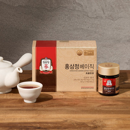 Jung Kwan Jang Korean Red Ginseng Extract Basic 100g Two Pack - Très Elite
