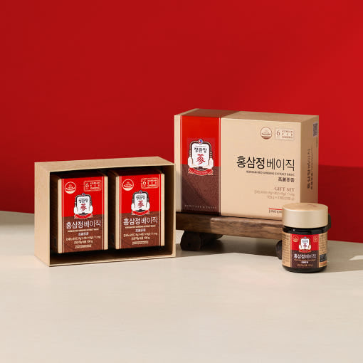 Jung Kwan Jang Korean Red Ginseng Extract Basic 100g Two Pack - Très Elite