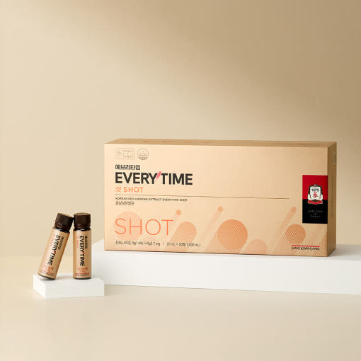 Jung Kwan Jang Korean Red Ginseng Extract Every Time Shot 20ml 50 Ampoules - Très Elite