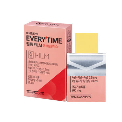 [Jung Kwan Jang] Korean Red Ginseng Extract Every Time FILM (260mg*20Sheets)- Très Elite- Très Elite
