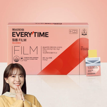 Cheong Kwan Jang Korean Red Ginseng Extract Every Time Film 60 Sheets 260mg - Très Elite