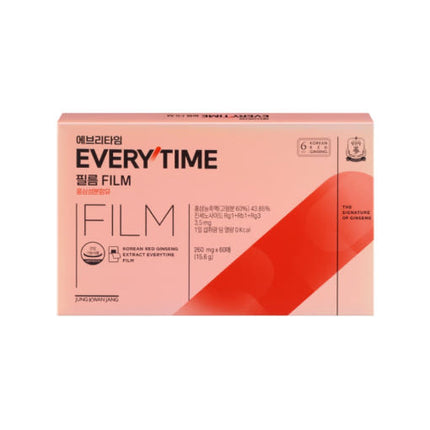 Cheong Kwan Jang Korean Red Ginseng Extract Every Time Film 60 Sheets 260mg - Très Elite