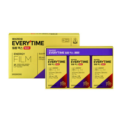 Jung Kwan Jang Korean Red Ginseng Extract Every Time Film Max 300mg 45 Sheets - Très Elite