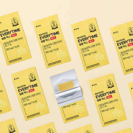Jung Kwan Jang Korean Red Ginseng Extract Every Time Film Max 300mg 45 Sheets - Très Elite