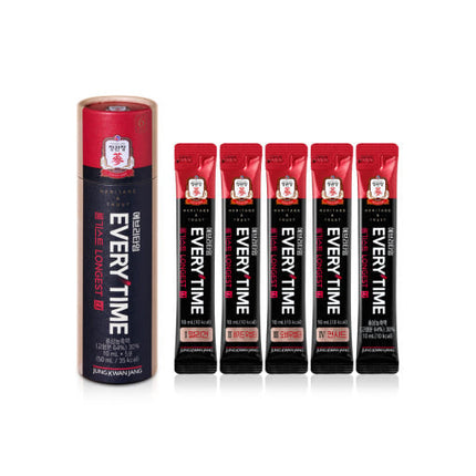 Jung Kwan Jang Korean Red Ginseng Extract Every Time 20 Sachets - Très Elite