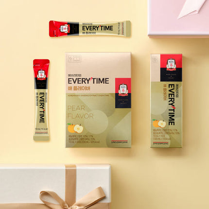 [Jung Kwan Jang] Korean Red Ginseng Extract Every Time PEAR FLAVOR (10ml*20 Sticks)- Très Elite- Très Elite