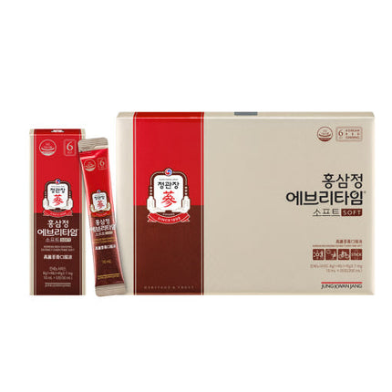[Jung Kwan Jang] Korean Red Ginseng Extract EveryTime Soft 10mg*20Packs- Très Elite- Très Elite
