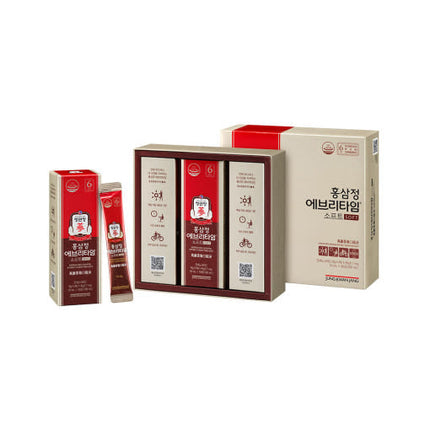 CheongKwanJang Korean Red Ginseng Extract EveryTime Soft 10 mg 30 Packs - Très Elite