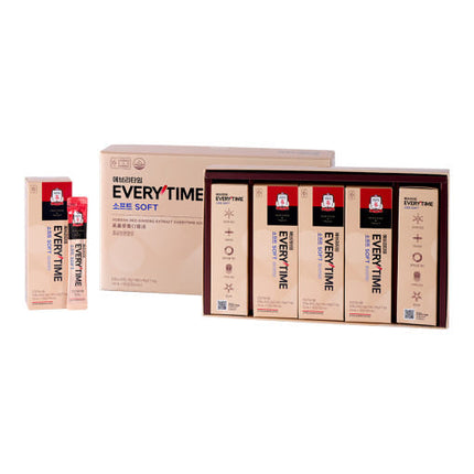 Jung Kwan Jang Korean Red Ginseng Extract EveryTime Soft 10mg 50 Packs - Très Elite