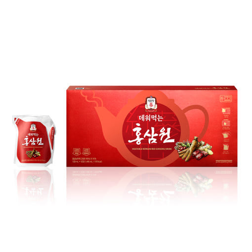 Jung Kwan Jang Korean Red Ginseng Extract Hong Sam Won 12 Pack 120ml Each - Très Elite