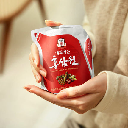 Jung Kwan Jang Korean Red Ginseng Extract Hong Sam Won 12 Pack 120ml Each - Très Elite