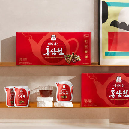 Jung Kwan Jang Korean Red Ginseng Extract Hong Sam Won 12 Pack 120ml Each - Très Elite