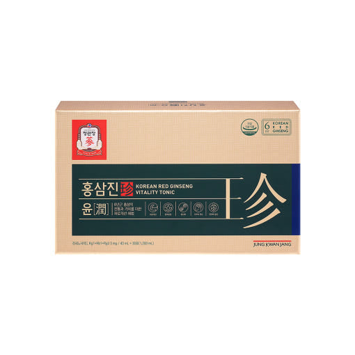 CheongKwanJang Korean Red Ginseng JinYoon 6 Year 40ml 30ea Fatigue Relief - Très Elite
