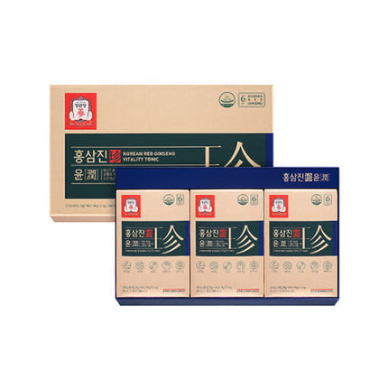 CheongKwanJang Korean Red Ginseng JinYoon 6 Year 40ml 30ea Fatigue Relief - Très Elite