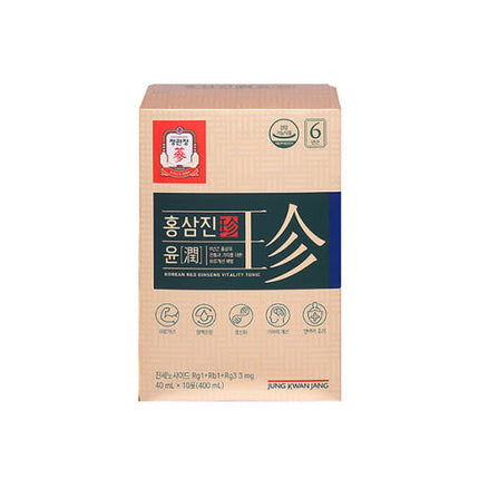 CheongKwanJang Korean Red Ginseng JinYoon 6 Year 40ml 30ea Fatigue Relief - Très Elite
