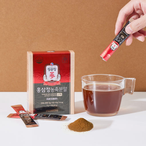 Jung Kwan Jang Korean Red Ginseng Extract Powder Sticks 2g Pack Of 30 - Très Elite