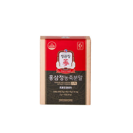 Jung Kwan Jang Korean Red Ginseng Extract Powder Sticks 2g Pack Of 30 - Très Elite