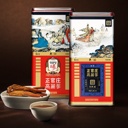 Cheong Kwan Jang Korean Red Ginseng Legacy Root Good Grade 30Ji 300g - Très Elite