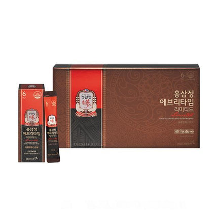 [KGC Cheong Kwan Jang] Korean Red Ginseng EveryTime Limited 10ml x 50 Sticks- Très Elite- Très Elite