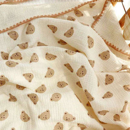 Kangobaby Luxurious 4-Layer Muslin Cotton Baby Blanket Set - Cozy Newborn Swaddle and Quilt - Très Elite