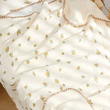 Kangobaby Luxurious 4-Layer Muslin Cotton Baby Blanket Set - Cozy Newborn Swaddle and Quilt - Très Elite
