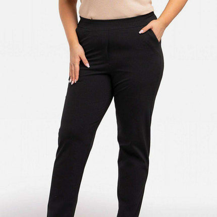 Karko Chic Plus Size Knit Trouser Ensemble for Modern Women