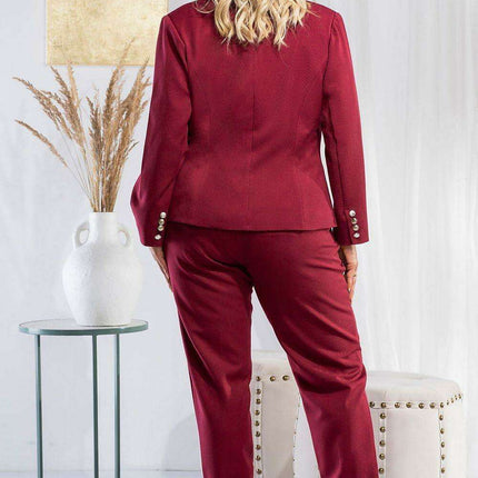 Karko Curvy Women's Stretch Blend Jacket - Sizes 38-56 Available - Très Elite