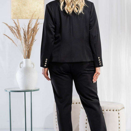 Karko Curvy Women's Stretch Blend Jacket - Sizes 38-56 Available - Très Elite