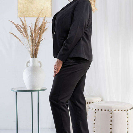 Karko Curvy Women's Stretch Blend Jacket - Sizes 38-56 Available - Très Elite