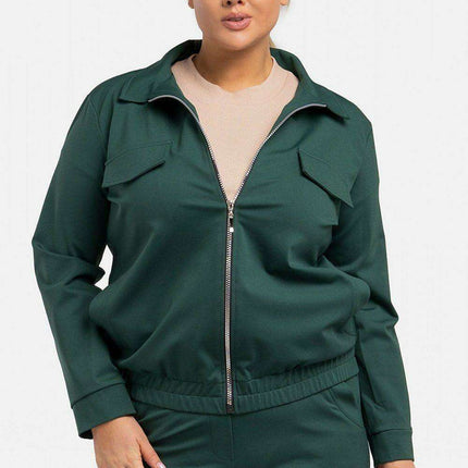 Karko Plus Size Cozy Knit Sweatshirt