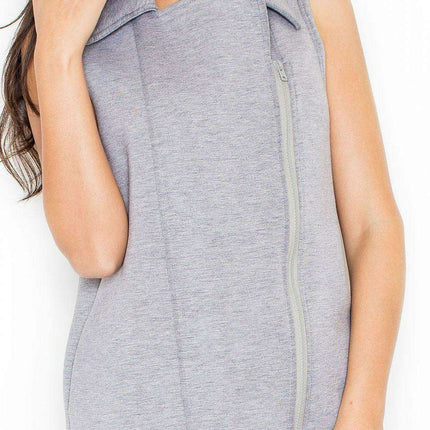 Katrus Elegant Zip-Up Vest: A Timeless Addition to Your Fashion Collection - Très Elite