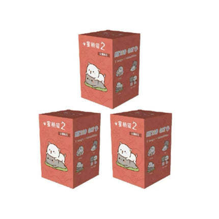 Kawaii Mitao Cat Series 2 Surprise Blind Box Figures - Adorable Lucky Cat Collectibles for Home Decor and Gifting - Très Elite