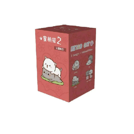 Kawaii Mitao Cat Series 2 Surprise Blind Box Figures - Adorable Lucky Cat Collectibles for Home Decor and Gifting - Très Elite