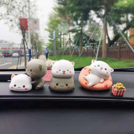 Kawaii Mitao Cat Series 2 Surprise Blind Box Figures - Adorable Lucky Cat Collectibles for Home Decor and Gifting - Très Elite