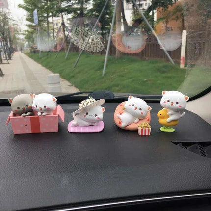 Kawaii Mitao Cat Series 2 Surprise Blind Box Figures - Adorable Lucky Cat Collectibles for Home Decor and Gifting - Très Elite