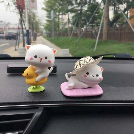 Kawaii Mitao Cat Series 2 Surprise Blind Box Figures - Adorable Lucky Cat Collectibles for Home Decor and Gifting - Très Elite