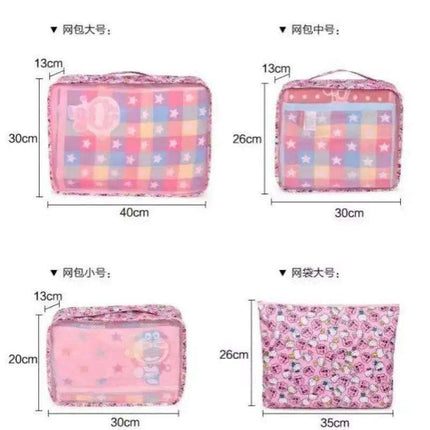 Kawaii Sanrio Character Waterproof Travel Organizer Bag - Très Elite
