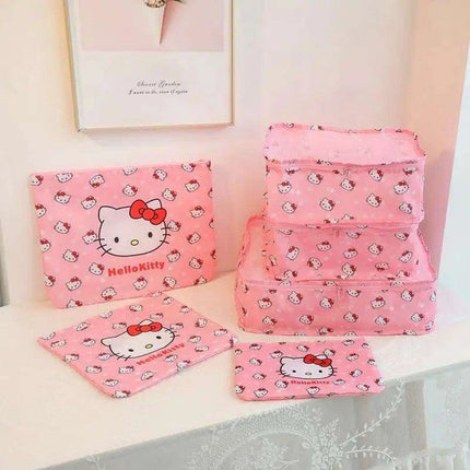 Kawaii Sanrio Character Waterproof Travel Organizer Bag - Très Elite